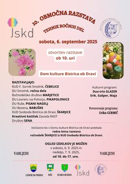 10. OBMOČNA RAZSTAVA JSKD